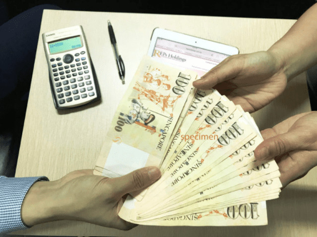 Receive cash for selling policy to Reps Holdings