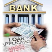 Receiving cash from bank or policy loan